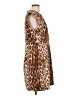 MICHAEL Michael Kors Animal Print Brown Casual Dress Size 12 - photo 4