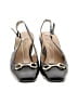 Naturalizer 100% Leather Black Heels Size 11 - photo 2