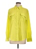 Apt. 9 100% Polyester Color Block Yellow Long Sleeve Blouse Size L - photo 1