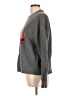 Hazel Graphic Gray Pullover Sweater Size L - photo 5