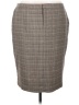 Bar III Plaid Gray Formal Skirt Size 16 - photo 1