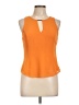 Naked Zebra 100% Polyester Orange Sleeveless Top Size L - photo 1