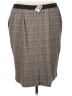 Bar III Plaid Gray Formal Skirt Size 16 - photo 2
