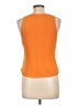 Naked Zebra 100% Polyester Orange Sleeveless Top Size L - photo 2