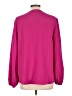 Trina Turk Solid Pink Long Sleeve Blouse Size L - photo 2