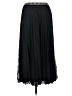 Siste's Metallic Silver Formal Skirt Size M - photo 2