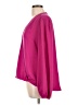 Trina Turk Solid Pink Long Sleeve Blouse Size L - photo 5