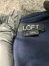 Ann Taylor LOFT 100% Rayon Paisley Blue Romper Size M - photo 4