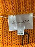 Line & Dot Solid Orange Pullover Sweater Size M - photo 7