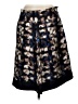 Dana Buchman 100% Silk Print Blue Silk Skirt Size 10 - photo 1