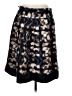 Dana Buchman 100% Silk Print Blue Silk Skirt Size 10 - photo 2