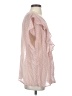 Torrid 100% Polyester Pink Short Sleeve Blouse Size (00) - photo 4