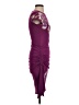 Cache Purple Cocktail Dress Size S - photo 4