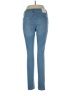 Express Solid Blue Jeans Size 10 - photo 2