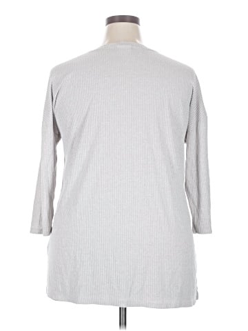 a.n.a. A New Approach 3/4 Sleeve Top (view 2)