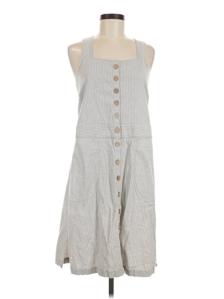 Pre-owned Aventura Casual Dress In Gray