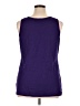 Basic Editions 100% Cotton Purple Sleeveless Top Size 1X - photo 2