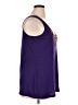 Basic Editions 100% Cotton Purple Sleeveless Top Size 1X - photo 4