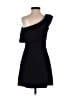French Connection Solid Black Cocktail Dress Size 0 - photo 2