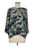 Sam & Lavi 100% Rayon Teal 3/4 Sleeve Blouse Size M - photo 1