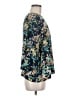 Sam & Lavi 100% Rayon Teal 3/4 Sleeve Blouse Size M - photo 4
