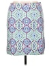Talbots Print Blue Casual Skirt Size 14 Petite - photo 1