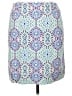 Talbots Print Blue Casual Skirt Size 14 Petite - photo 2