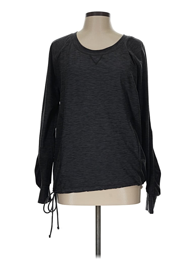 Pre-owned Prana Long Sleeve T-shirt In Black