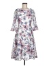 Rabbit Rabbit Rabbit Designs 100% Polyester Floral Purple Casual Dress Size 6 - photo 1