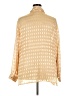 Notations 100% Polyester Polka Dots Gold 3/4 Sleeve Blouse Size 2X - photo 2