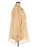 Notations 100% Polyester Polka Dots Gold 3/4 Sleeve Blouse Size 2X - photo 4