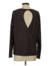 Paige Brown Burgundy Long Sleeve Top Size XS - photo 2