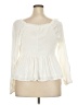 Torrid Ivory 3/4 Sleeve Blouse Size 2X Plus (2) - photo 2