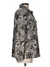 Studio Works Paisley Silver Long Sleeve Blouse Size L - photo 4