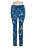 Lularoe Print Blue Leggings Size 1X (Tall & Curvy) - photo 2