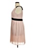 Elle 100% Polyester Tan Cocktail Dress Size 14 - photo 5