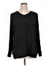 CAbi 100% Polyester Black Long Sleeve Blouse Size XL - photo 1