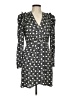 Sandro 100% Viscose Black Cocktail Dress Size EU (FR) 38 / US 6 - photo 1