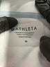 Athleta 100% Polyester Solid White Jacket Size M - photo 6