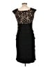 Jessica Howard 100% Polyester Black Cocktail Dress Size 10 - photo 2