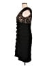Jessica Howard 100% Polyester Black Cocktail Dress Size 10 - photo 5