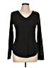 Jennifer Lauren Black Long Sleeve Top Size L - photo 1