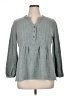 wonderly Gray 3/4 Sleeve Blouse Size XL - photo 1