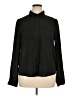 Lulus Black Long Sleeve Blouse Size XL - photo 1