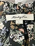 Monday Fun Floral Black Short Sleeve Blouse Size XL - photo 7