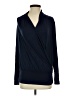 Amour Vert Blue Long Sleeve Blouse Size S - photo 1