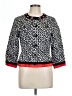 Ruby Rd. Print Black Jacket Size 12 - photo 1