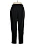 Active Solid Black Track Pants Size XL - photo 2