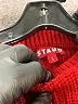 STAUD Solid Burgundy Pullover Sweater Size S - photo 7