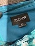 Xscape Tropical Blue Cocktail Dress Size 16 - photo 4